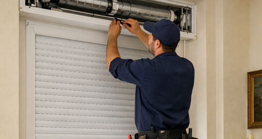 Tapparella fuori sede Ghetto Roma